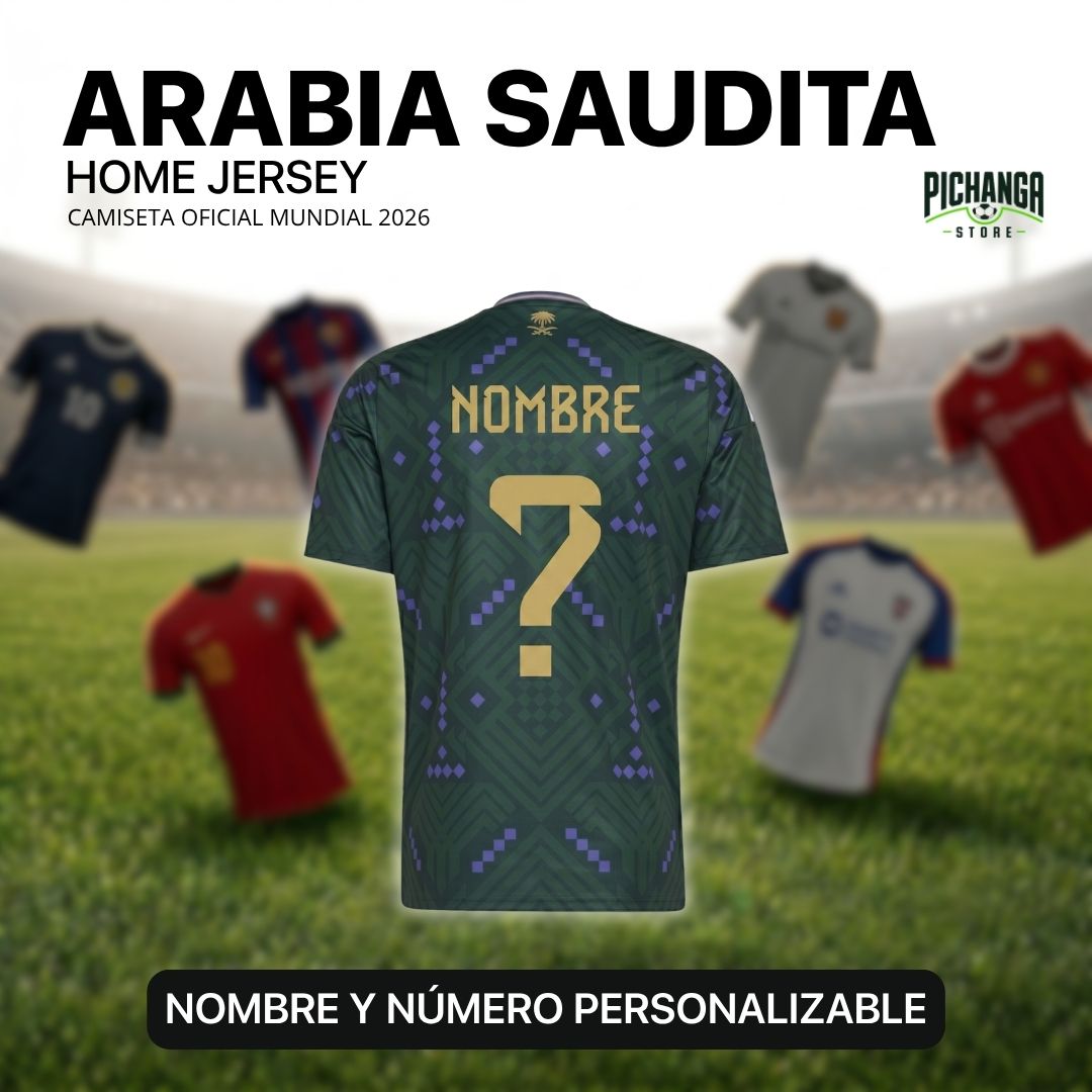 Camiseta Arabia Saudita Mundial 2026