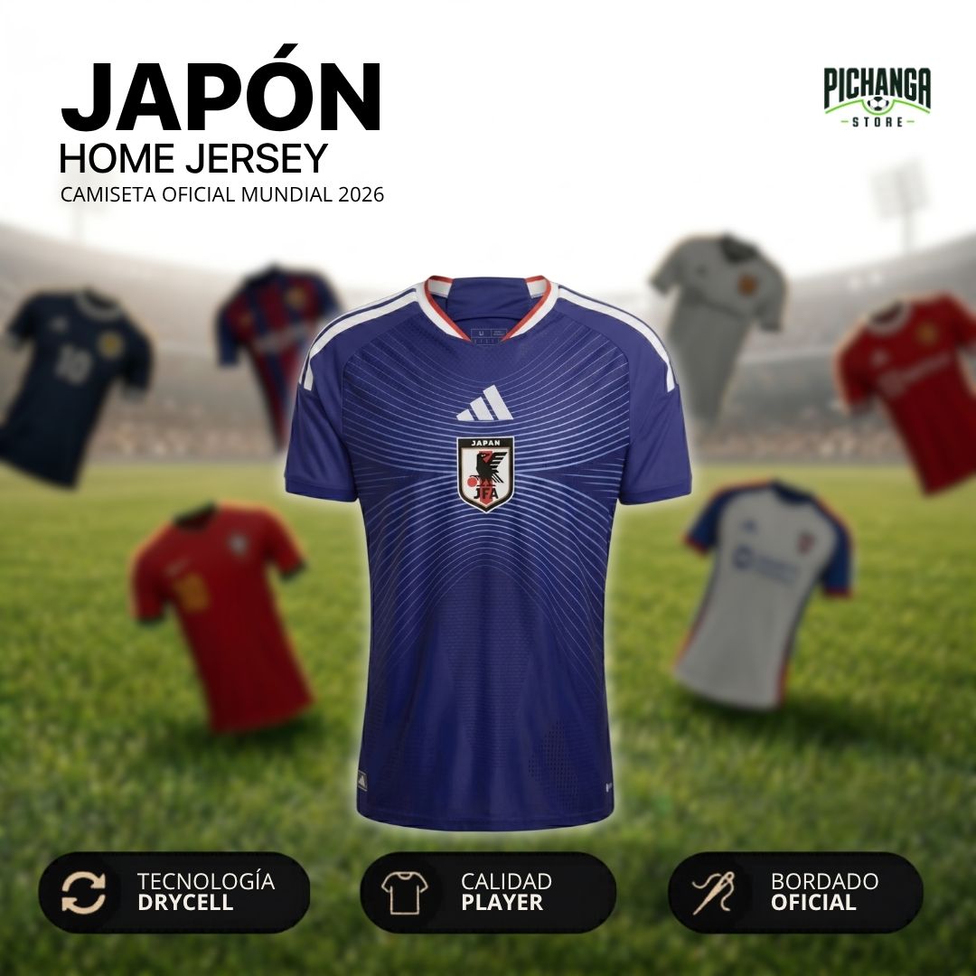 Camiseta Japón Mundial 2026