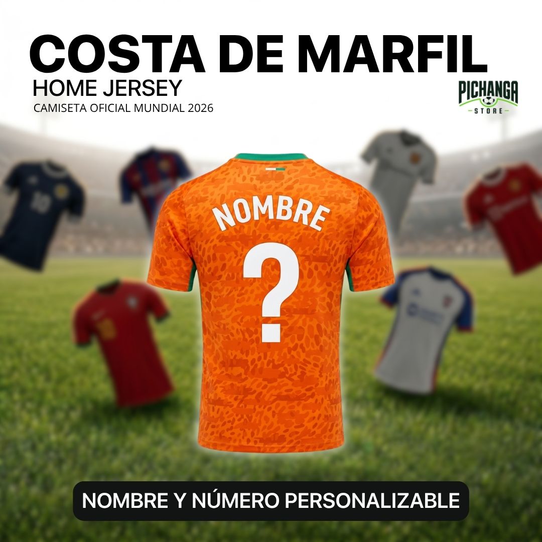 Camiseta Costa de Marfil Mundial 2026