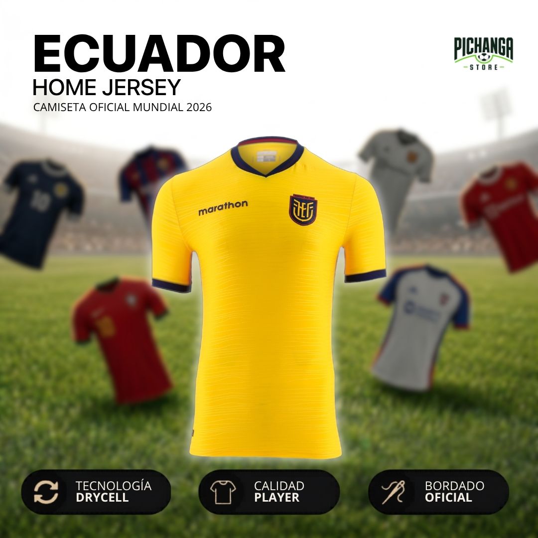 Camiseta Ecuador Mundial 2026