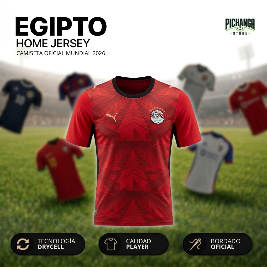Camiseta Egipto Mundial 2026