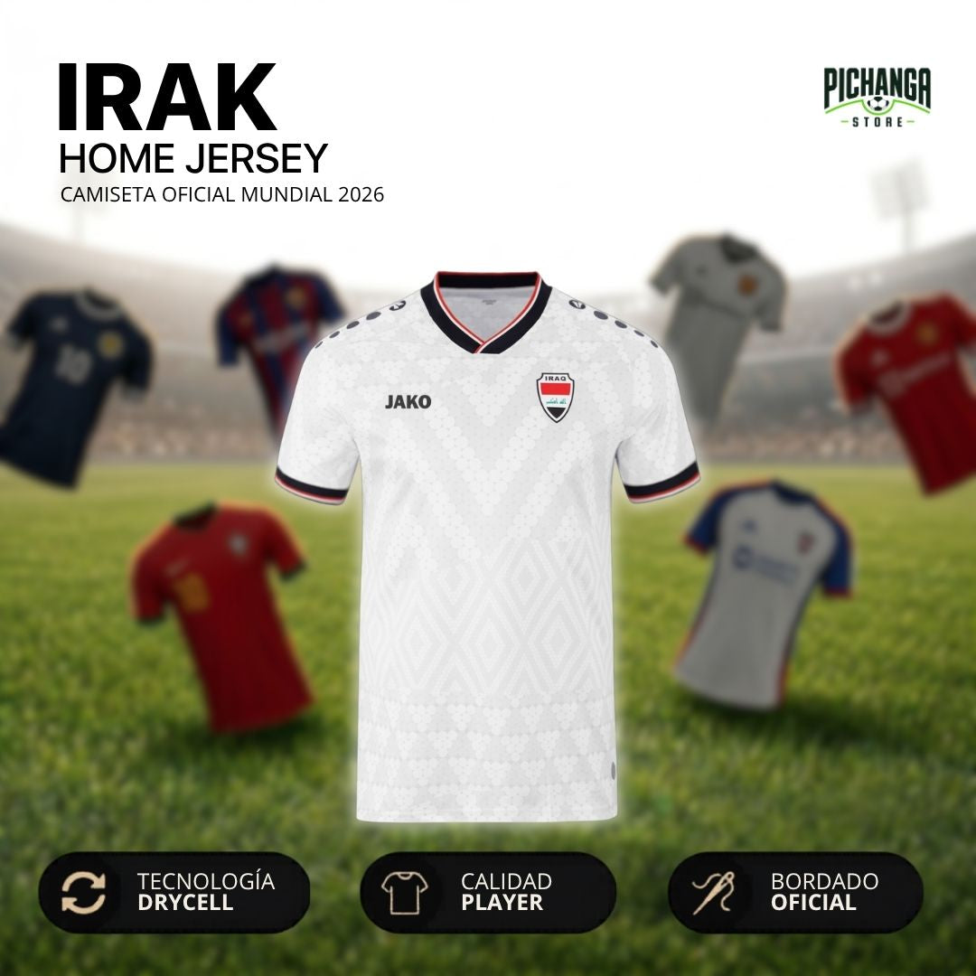 Camiseta Irak Mundial 2026