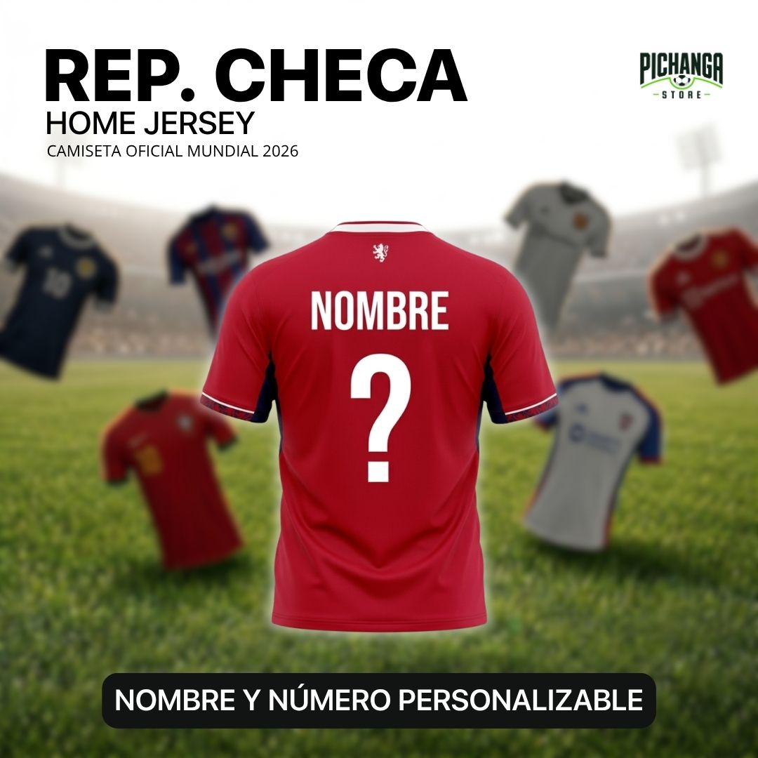 Camiseta República Checa Mundial 2026