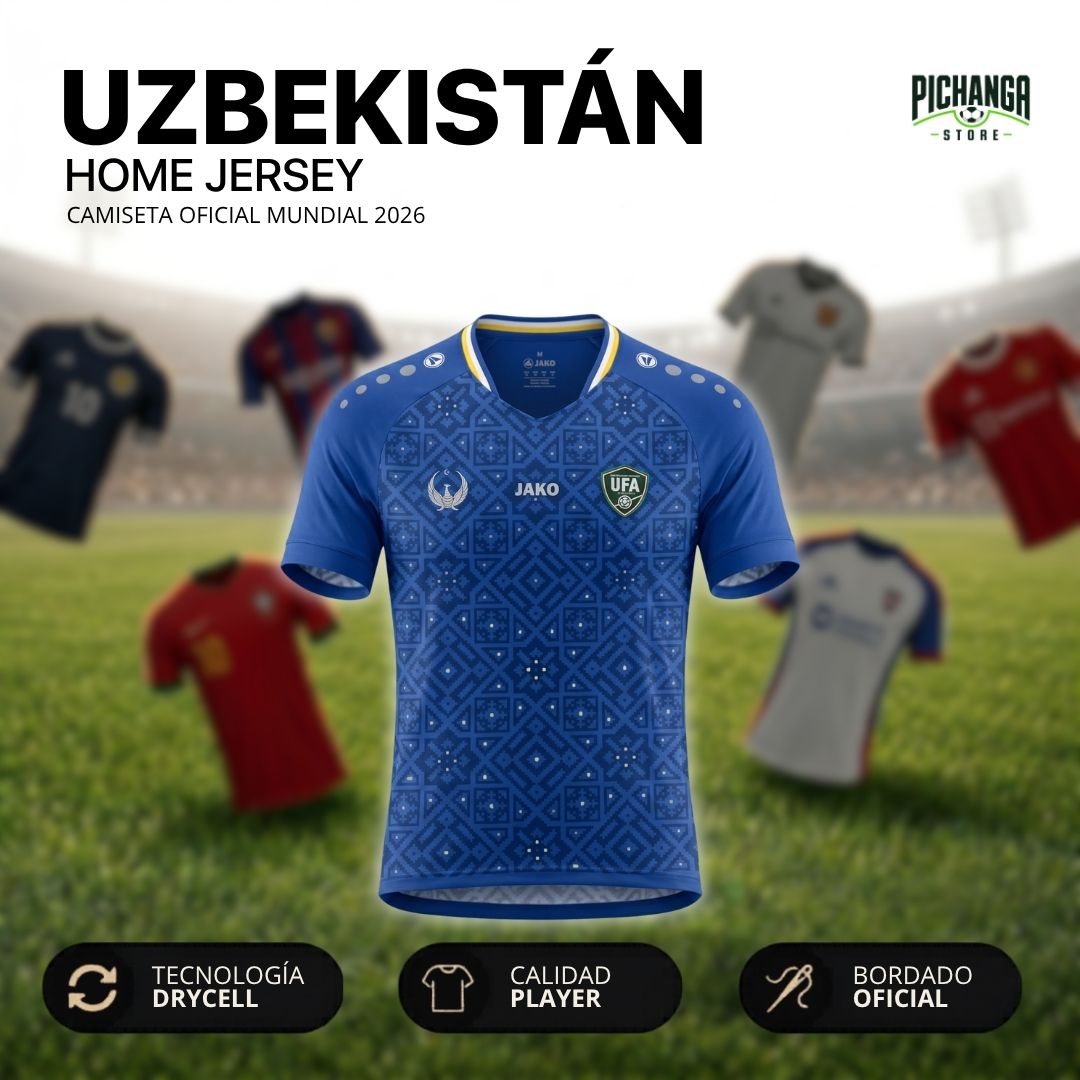Camiseta Uzbekistán Mundial 2026