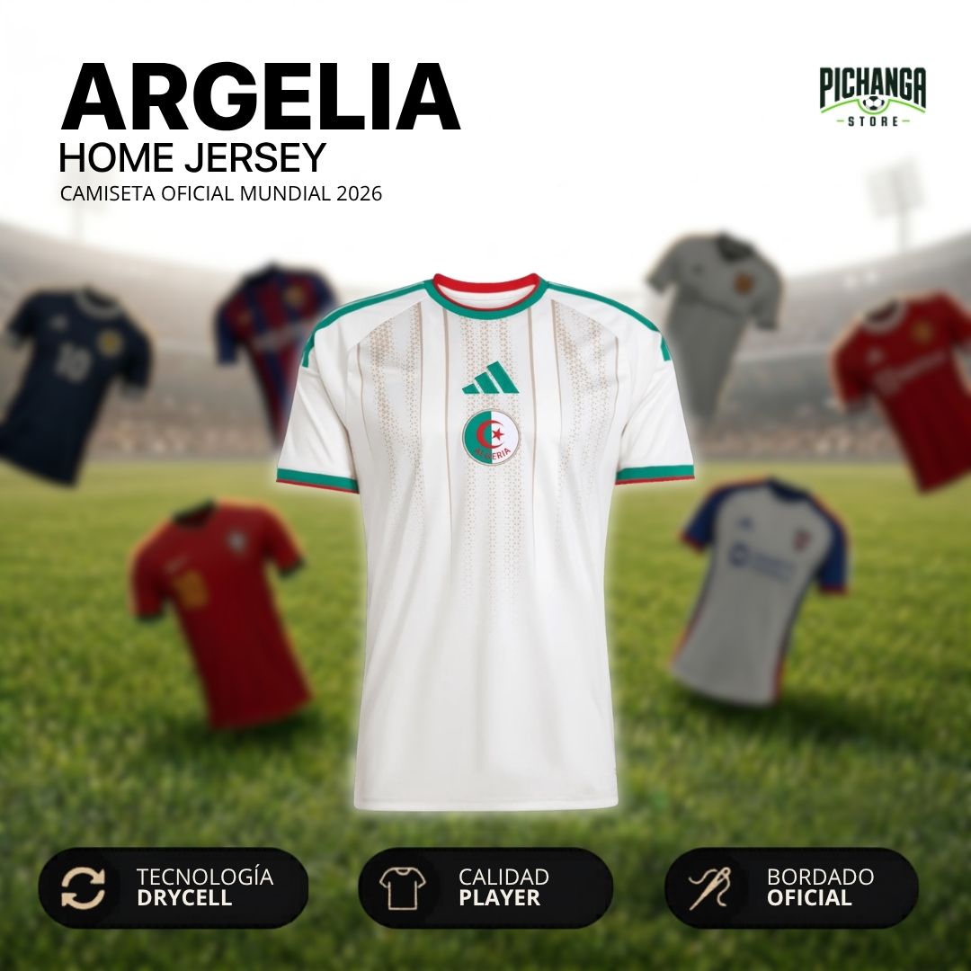 Camiseta Argelia Mundial 2026