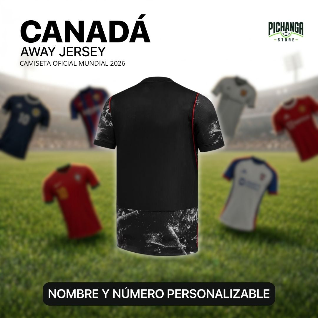 Camiseta Canadá Visita Mundial 2026