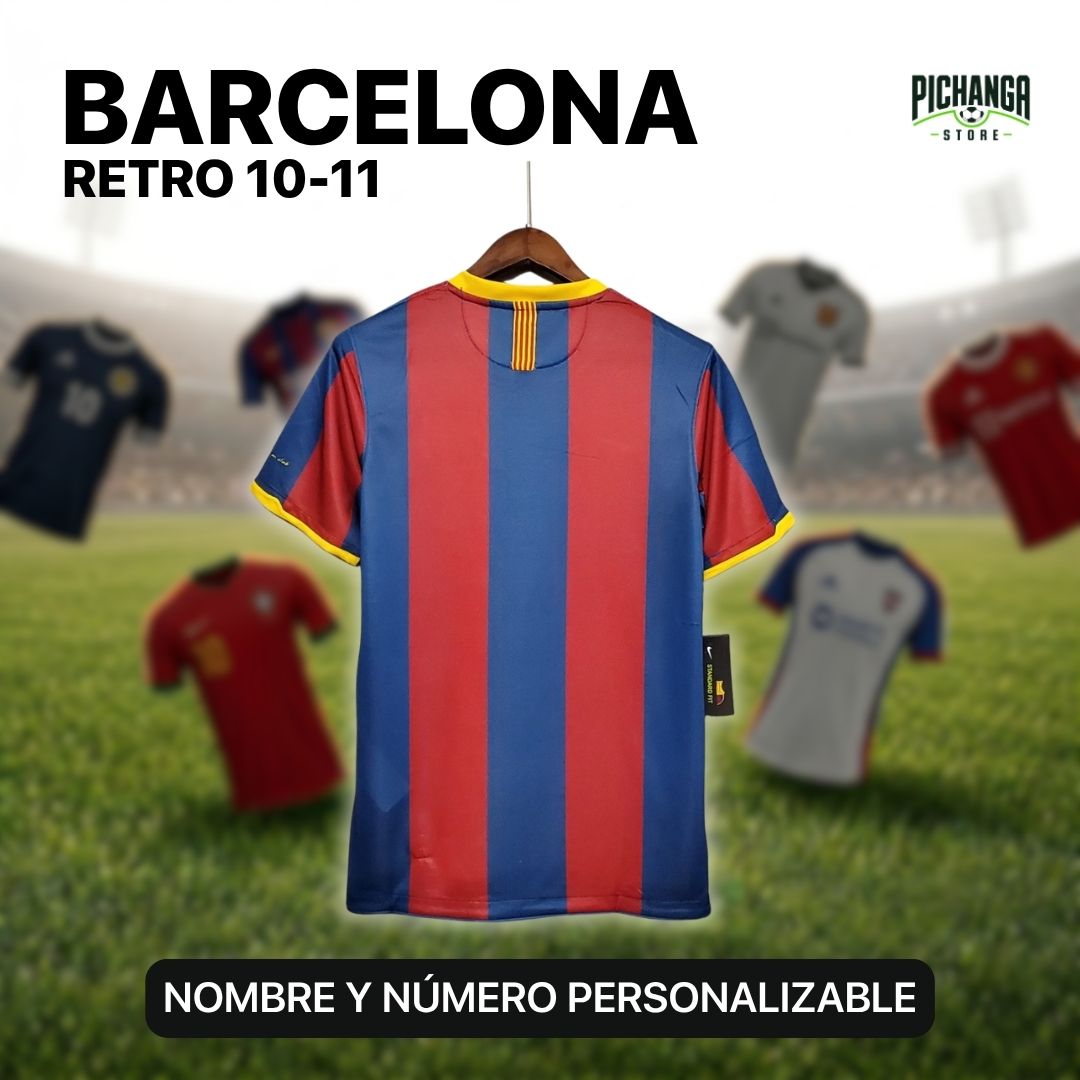 Camiseta Barcelona Retro 10-11