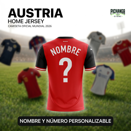 Camiseta Austria Mundial 2026