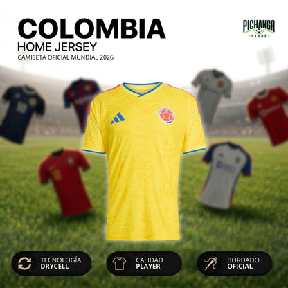 Camiseta Colombia Mundial 2026