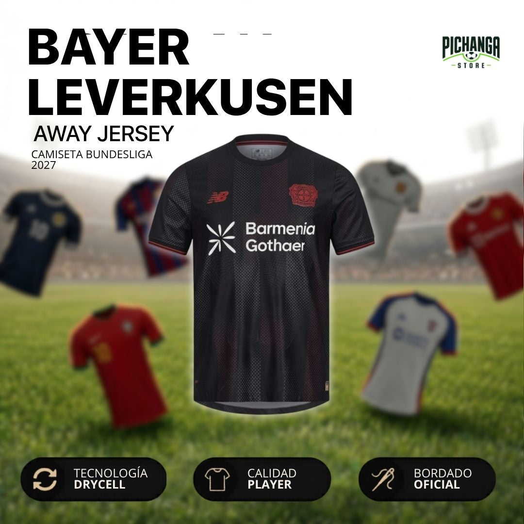 Camiseta Bayer Leverkusen Visita 2027