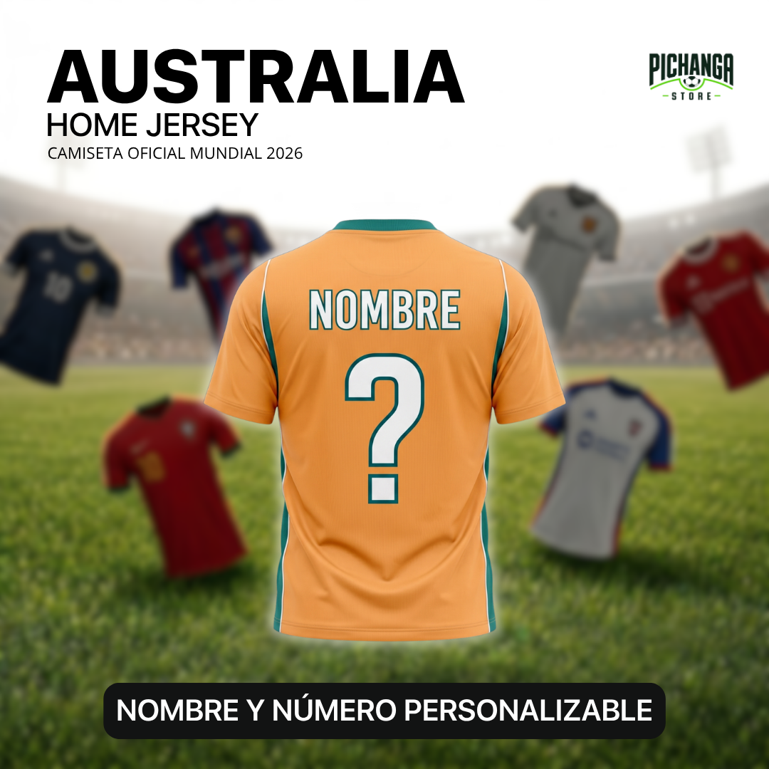 Camiseta Australia Mundial 2026