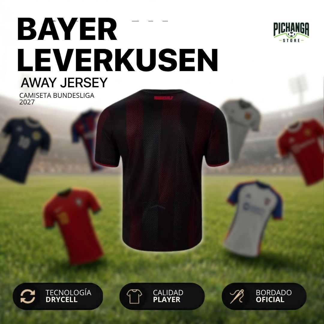 Camiseta Bayer Leverkusen Visita 2027