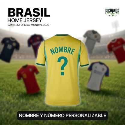 Camiseta Brasil Mundial 2026