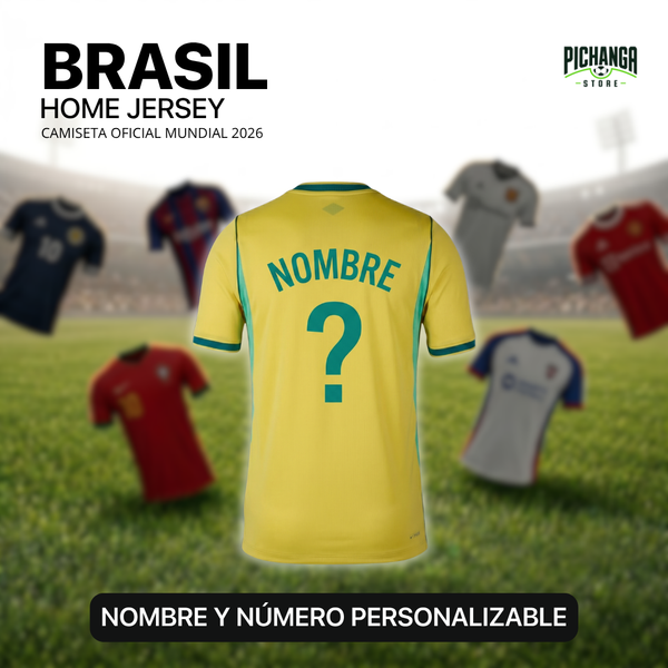 Camiseta Brasil Mundial 2026