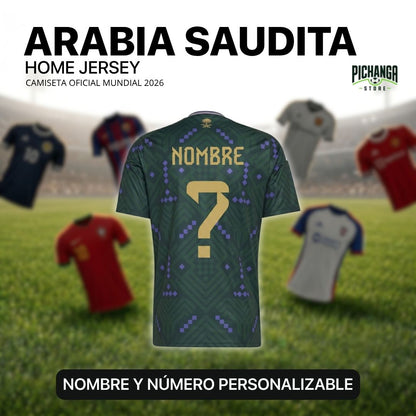 Camiseta Arabia Saudita Mundial 2026