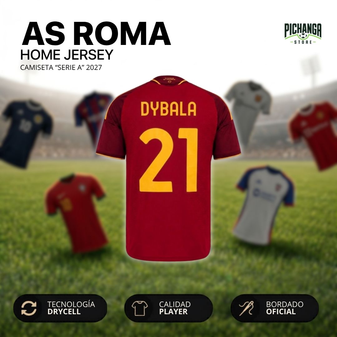 Camiseta As Roma 2027