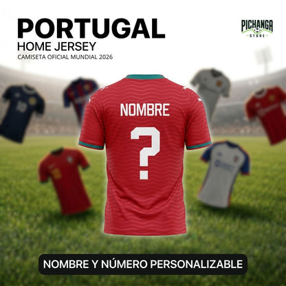 Camiseta Portugal Mundial 2026