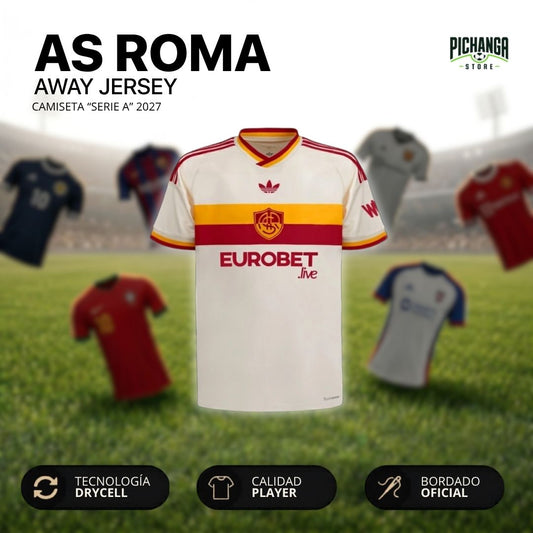 Camiseta As Roma Visita 2027
