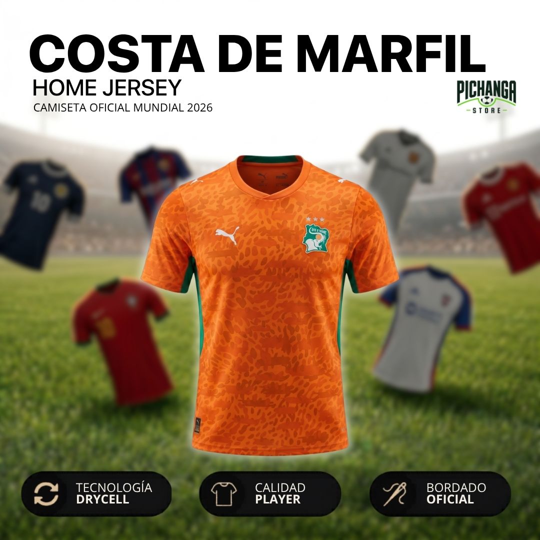 Camiseta Costa de Marfil  Mundial 2026