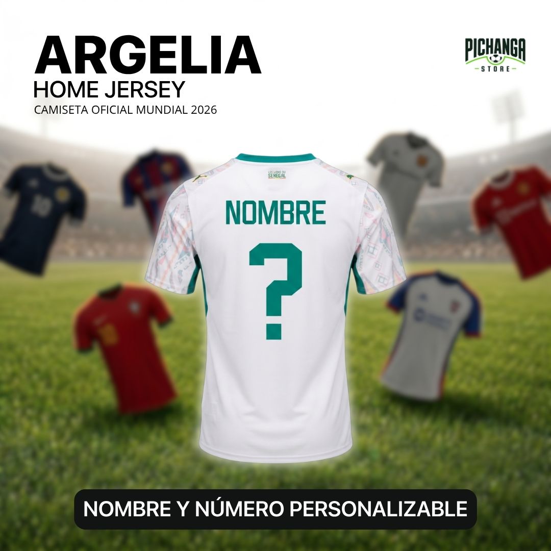 Camiseta Argelia Mundial 2026
