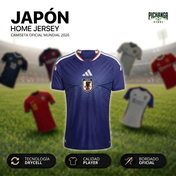 Camiseta Japón Mundial 2026