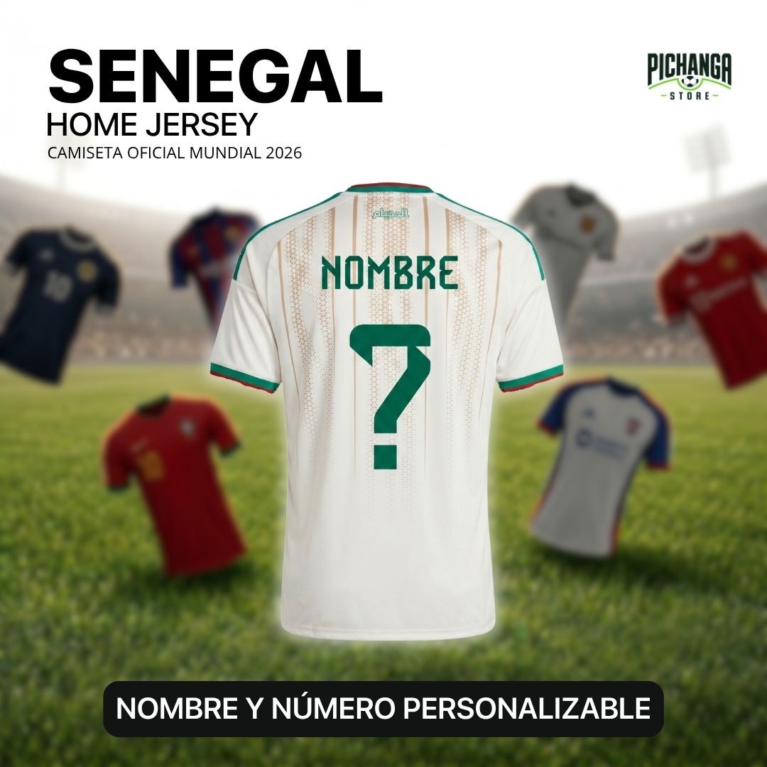 Camiseta Senegal Mundial 2026