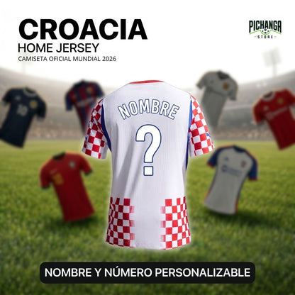 Camiseta Croacia Mundial 2026