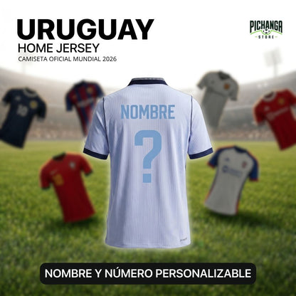 Camiseta Uruguay Mundial 2026