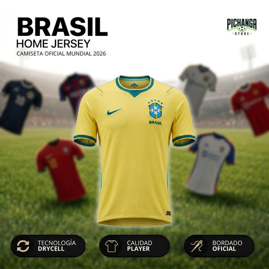 Camiseta Brasil Mundial 2026