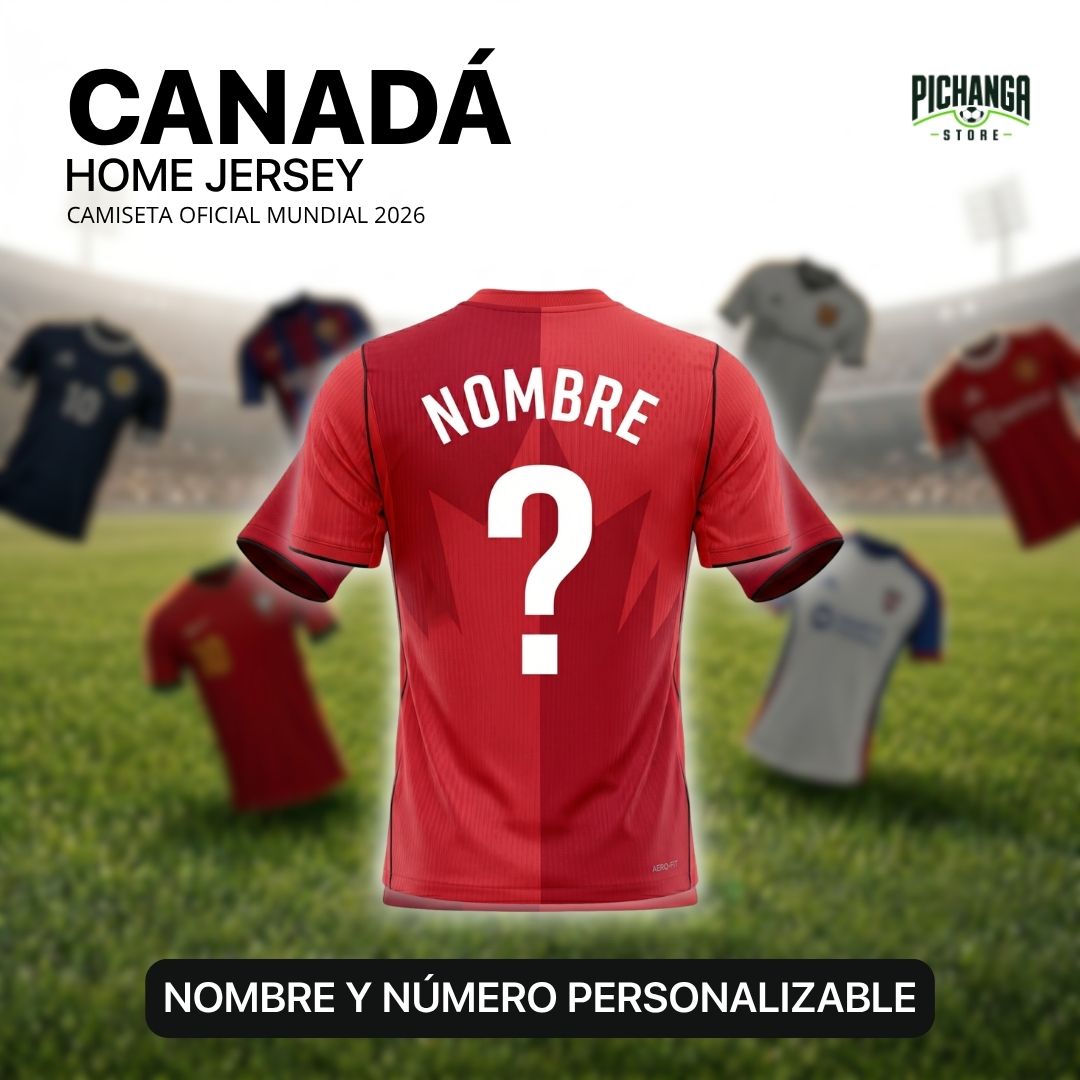 Camiseta Canadá Mundial 2026