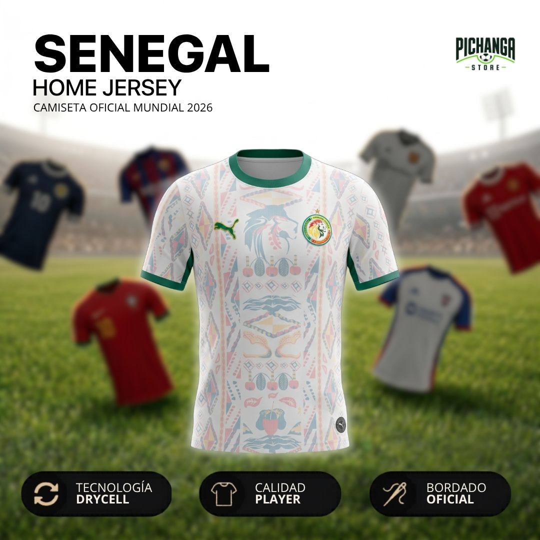 Camiseta Senegal Mundial 2026