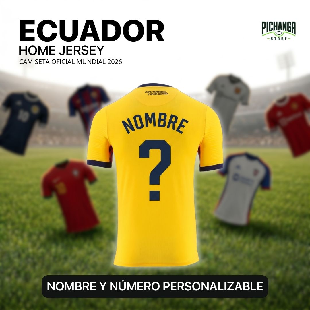 Camiseta Ecuador Mundial 2026