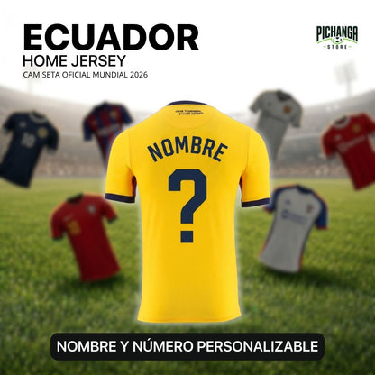 Camiseta Ecuador Mundial 2026