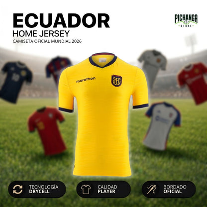 Camiseta Ecuador Mundial 2026