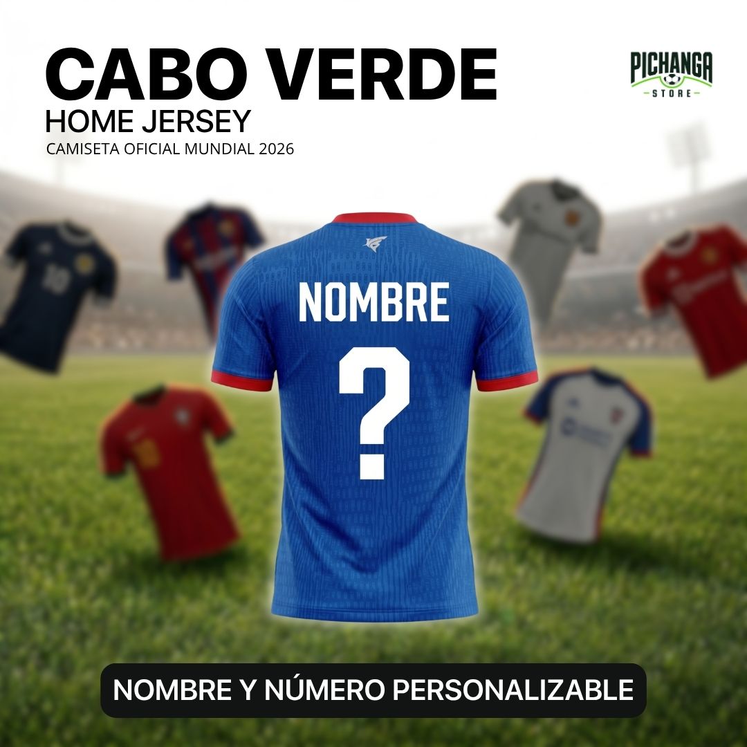 Camiseta Cabo Verde Mundial 2026