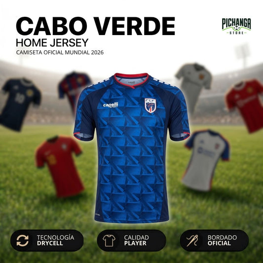 Camiseta Cabo Verde Mundial 2026