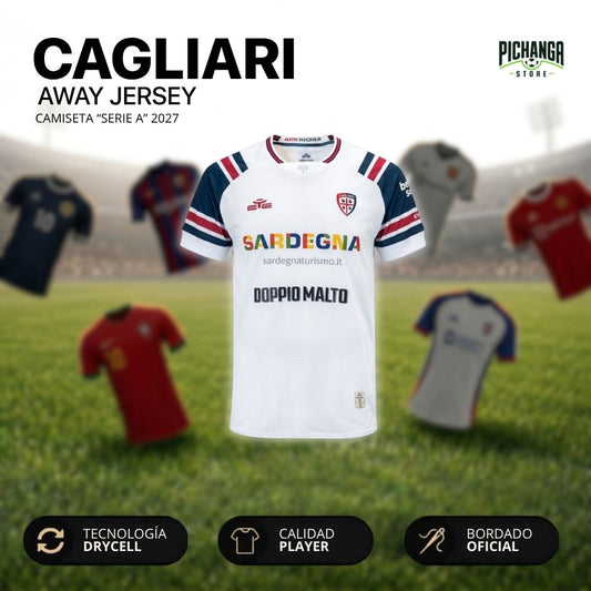 Camiseta Cagliari Visita 2027
