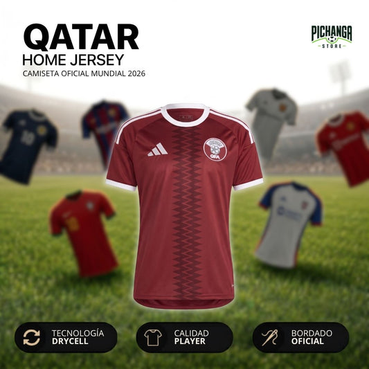 Camiseta Qatar Mundial 2026