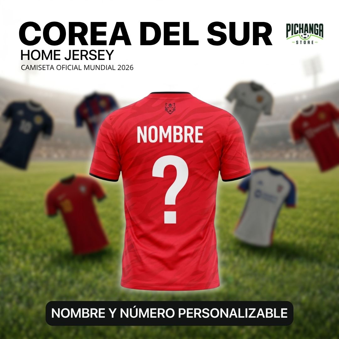 Camiseta Corea del Sur Mundial 2026