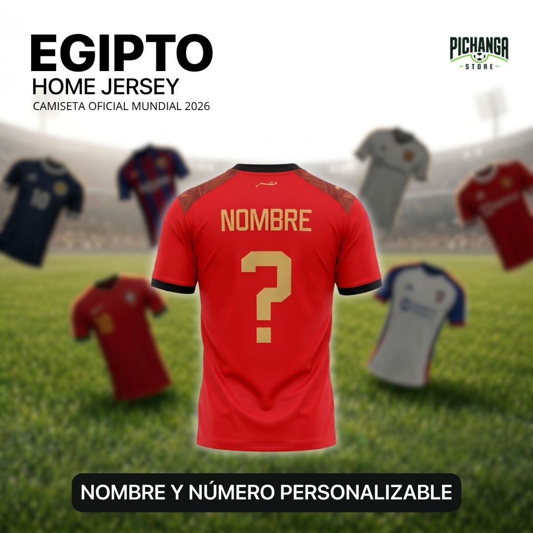 Camiseta Egipto Mundial 2026