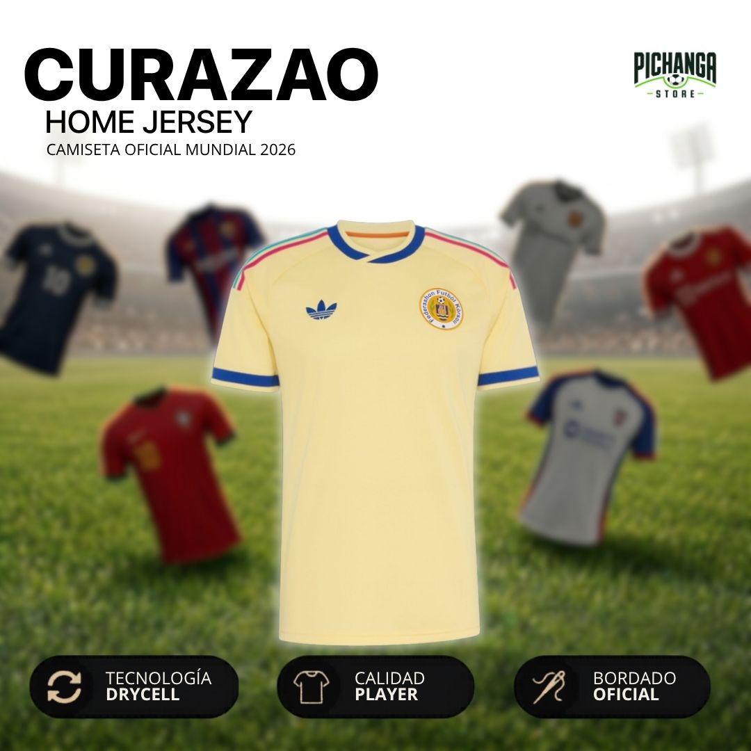 Camiseta Curazao Mundial 2026