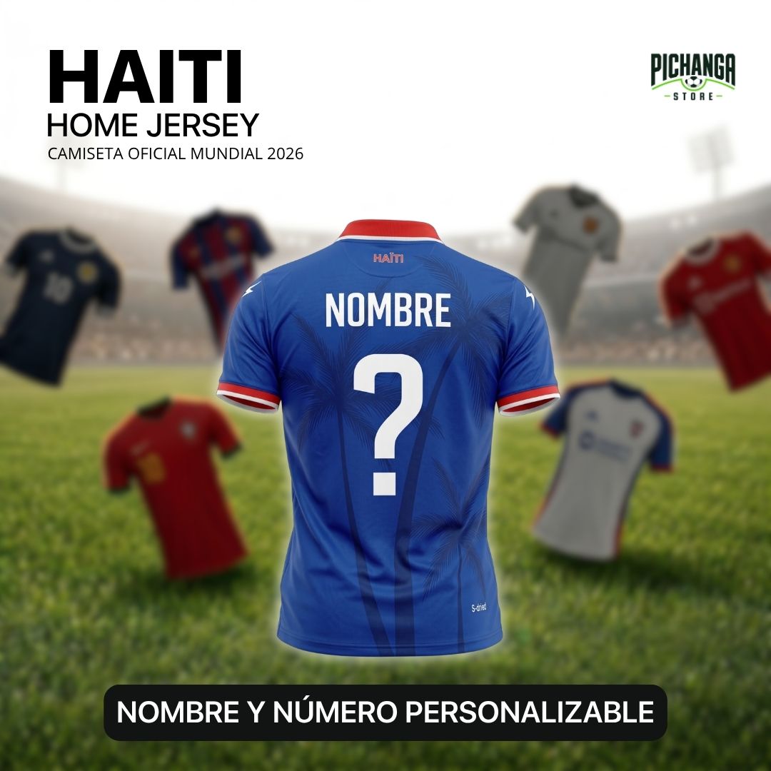 Camiseta Haití Mundial 2026