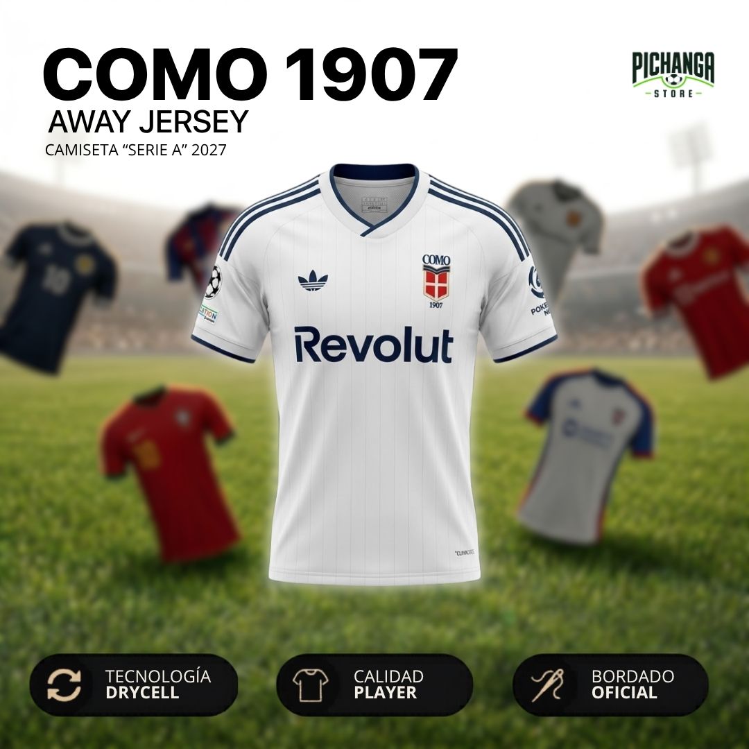 Camiseta Como 1907 Visita 2027
