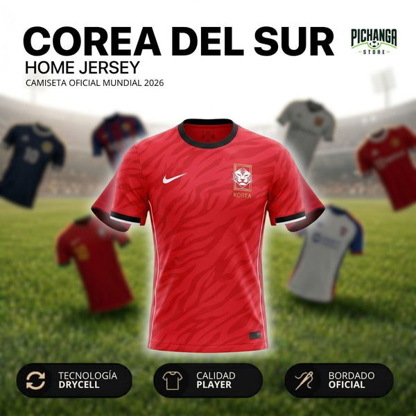 Camiseta Corea del Sur Mundial 2026