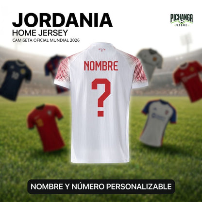 Camiseta Jordania Mundial 2026