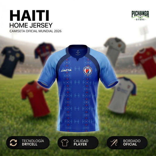 Camiseta Haití Mundial 2026