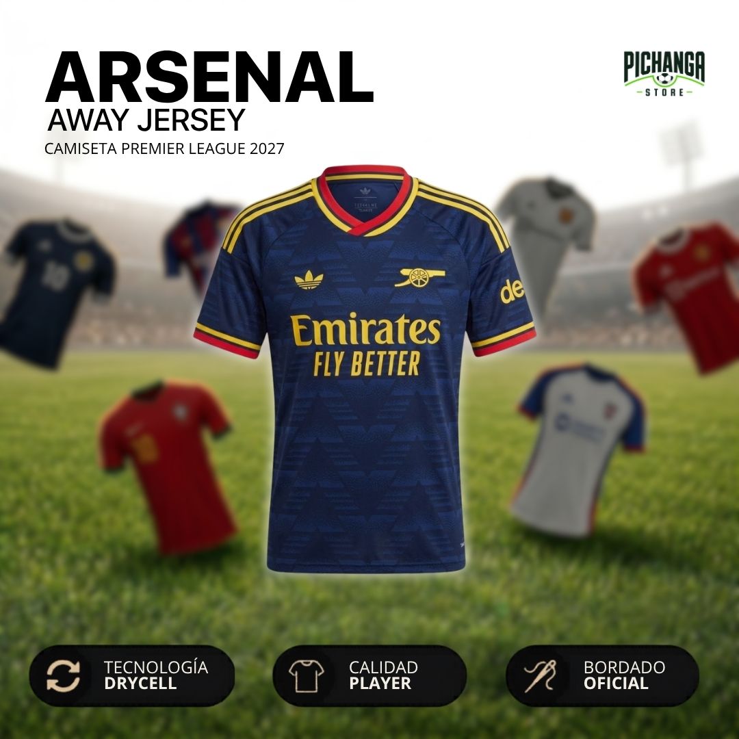 Camiseta Arsenal Visita 2027