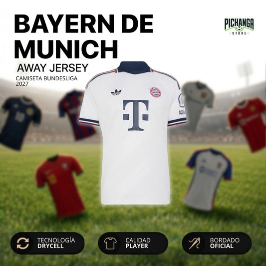 Camiseta Bayern Munich Visita 2027