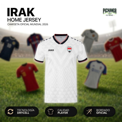 Camiseta Irak Mundial 2026