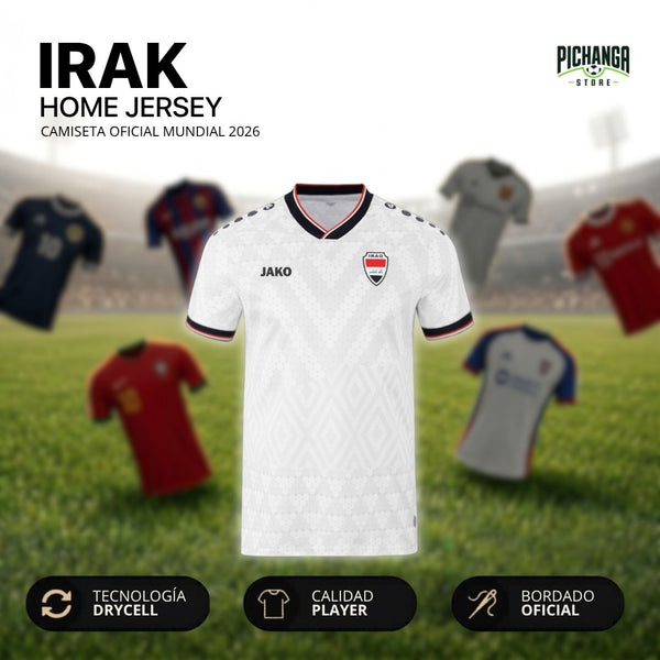 Camiseta Irak Mundial 2026